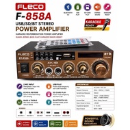 Fleco BT 858A USB BLUETOOTH MP3 FLECO 858 A AC DC karaoke amplifier