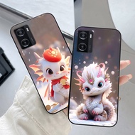 Oppo a57 2022 / a77s case printed with year of the dragon, cute dragon CNY 2024