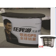 2*2 Portable Pop Up Trade Show Display Exhibition Counter Promotion Podium Table Stand Booth with Wa