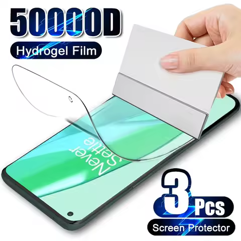 3PCS Hydrogel Film For OnePlus 11R 9R 9RT 7T 8T ACE 10R 10T Screen Protector On OnePlus Nord 2 2T N3