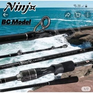 NINJA  BLACK NINJA SOLID CARBAN JIGGING ROD