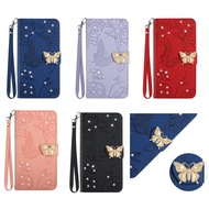 Diamond Butterfly Case For Vivo Y39 Y29s Y04 Y19E Y03 Y18 V50 Lite Y77 Y22s Y20s Y20i Y16 4G/Y02S Ca