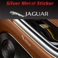 10pcs 3D Metal Universal Car Decal Emblem Car Decoration For Jaguar XE XF XJ F-Pace E-Pace F-Type