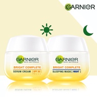 Garnier Bright Full Set Day Cream SPF30 50ml+50ml Night Cream Garnier Day Cream+Night Cream