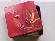Godiva 巧克力空盒 馬口鐵盒