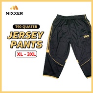 Seluar 3/4 Jersey Lelaki (Size: XL-3XL) / Men's Jersey Quarter Pants #JC 3/4 PANTS