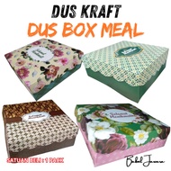 (1 PACK 10 PCS) BOX R8 350 POLKADOT YELLOW FLOWERS THANK YOU CARDBOARD/ R10K R10B 310 BROWN BATIK