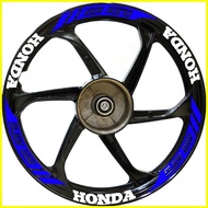 ♞Honda Click 125i White Honda Decal Mag Sticker