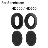 1 Pair Earpads For Sennheiser HD600 HD650 Headphone Replacement Earbuds Headband Cushion Sponge Head