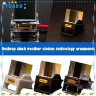 TEASG Smart Clock,  Hologram Cube Display Lectronic Album Smart Weather Station, Creative Gift USB C