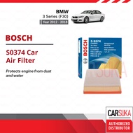 Bosch S0374 Engine Air Filter Element for BMW 3 Series F30 F34 320i 328i 320d (2012 - 2018)