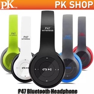 P47 Wireless Bluetooth Headphones Headset P47 Fon Kepala Bluetooth Tanpa Wayar