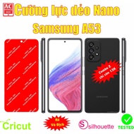 Toughened flexible screen protector for Samsung A53 phone