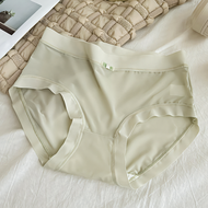 Siluno Celana Dalam Wanita Anti Gerah Semi Transparan Seamless CD Lembut Tanpa Jahitan Anti Nyeplak