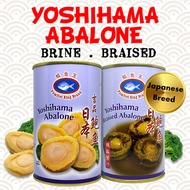 [CNY SALE][Bundle of 2] Yoshihama Abalone 425g (Brine / Braised) (10pcs DW 80g / 120g)