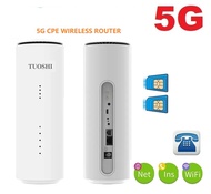 5G Router SIM WiFi 6 รองรับ 2 ซิม รองรับ 5G 4G ทุกเครือข่าย รองรับการใช้งาน 100 User+-