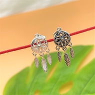 Latest model four-leaf clover dream catcher hanger charm - 925 Silver Charm - Code CA470 CB1110