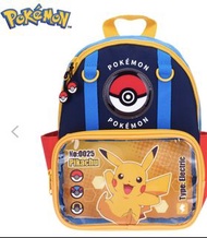Pokémon 小背包  Backpack for kids   尺寸:  • 闊度: 22.5 cm • 高度: 28cm • 深度: 11cm  $199only