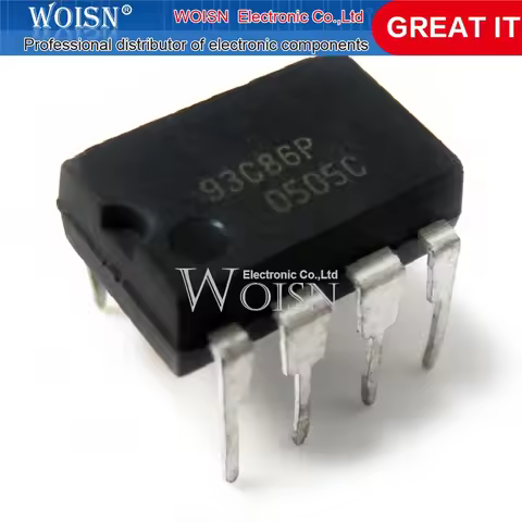 5pcs/lot M93C86-WBN6P IC EEPROM 16KBIT 2MHZ 8DIP M93C86-WBN 93C86 M93C86 93C86 M93C86 93C86 CSI93C86