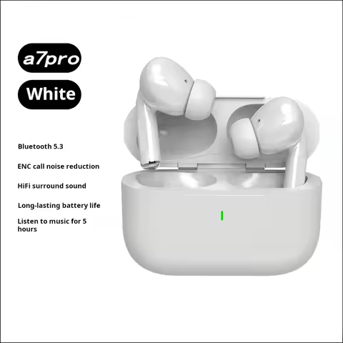2024 True Wireless Bluetooth Earphones Headphones TWS A7Pro HIfI Sound Low Latency Noise Reduction E