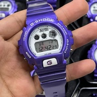 💯 BAPE Purple Kid Cudi 𝗣𝗿𝗲𝗺𝗶𝘂𝗺 𝗕𝗮𝗰𝗸𝗰𝗮𝘀  G SHOCK Cermin Kaca Dw6900 Limited Crazy Color  Jam Tangan L