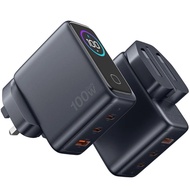 AMAZINGthing THUNDER   PRO   GaN   充電器   Viz 配備即時功率顯示的 100W GaN 充電器