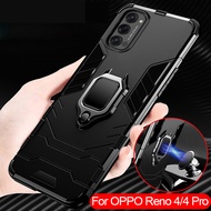For OPPO Reno 4 4 Pro 4G 4F 4 Lite 4Z 5G Reno 3 Reno 2 2F 2Z Reno 10x zoom Hybrid Slim Ring Holder S