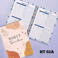 Artomaringi Habit Tracker BUY 2 BOOKS FREE 1 GEL PEN HT02 A5 Notebook
