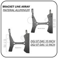 Flying Bracket Line Array - Speaker Bracket 10 / 12 INCH LINE ARRAY MATERIAL ALUMINIUM DGJ - SM DAS