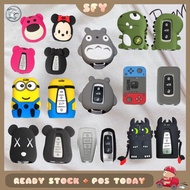 Ready Stock Proton X50 X70 X90 S70 Car Key Case Key Cover Keychain TPU Car Key Silicone Accessories Proton X50 X70 硅胶钥匙套