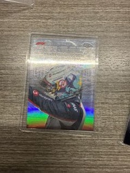 F1 Topps Chrome Kevin Magnussen helmet card