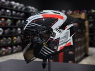 Original Nenki E1 Shadow Red Open Face Helmet