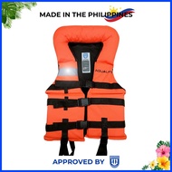 ❤ ◮ ∡ AQUALIFE Life Vest with HEADREST ( MARINA APPROVED) MANUFACTURER