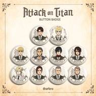 Attack On Titan Button Badge Pin
