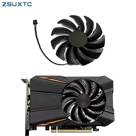 PLD09210S12HH 12V 0.40A Cooler Fan GTX1050 RX560 RX550 For Gigabyte Geforce GTX 1050 1050Ti RX 550 5