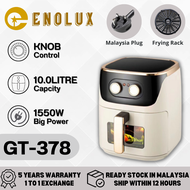 Enolux GT378 Air Fryer Large High-Capacity 10L Air Fryer Mesin Goreng Tanpa Minyak