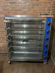GAS ROTISSERIES - GETRA Tipe HGJ-6P - Mesin / Alat Panggang Ayam Putar