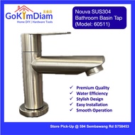 NOUVA SUS304 Bathroom Water Basin Tap (Model: 60511)