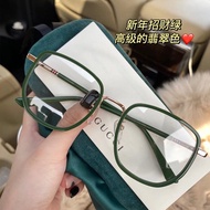 ojo eyewear glasess anti radiation transition eyeglasses anti radiation for women eo optical eyeglasses Myopia Glasses Women With Degree Large Frame Ultra-Light Slimmer Look Plain Face Handy Tool Anti-Blue Radiation Eye Protection Korean Version Flat