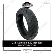 CST 12 inch x 3.50 inch Tyre for Fiido/Dyu/Tempo