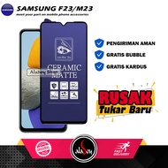 Tempered Glass Blue Matte Anti Glare Samsung F23/M23