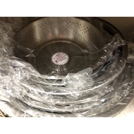 ️ Made In Taiwan 304 Stainless Steel Drain Basin/Perforated Washbasin 23cm/27cm/30cm/33cm/Feet 1/Fee