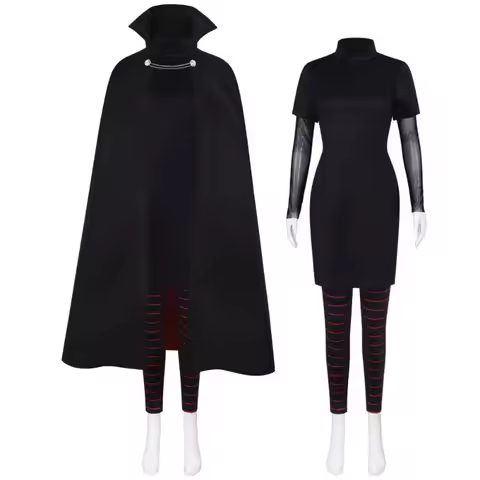 Mavis Dracula Cosplay Costumes Mask Demon Elf Hostel Role Play Halloween Carnival Party Outfit for W
