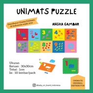 Evamats Unimats 123 Numbers Picture (0-9) size 30 x 30 x 1cm contents (10 pcs)