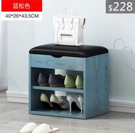 （訂貨價：$228）換鞋凳 (40cm) 雙層|三層 鞋櫃 鞋架(附帶收納空間) Storage Shoe Stool