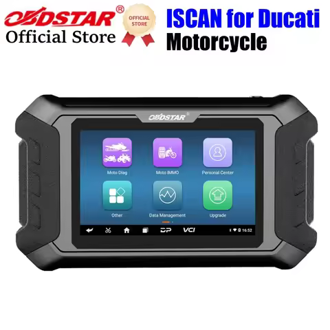 OBDSTAR iScan for DUCATI Motorcycle Diagnostic Tool Support IMMO Programming with Multilanguages