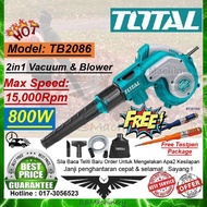 Total TB2086 Blower 800W ( 2 in 1 Blower & Vacuum )