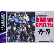 Gundam PG RX-78 GP01 GP01Fb Assembly Model (free Anaheim staff card)