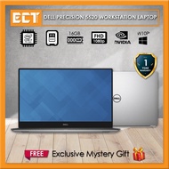 [Clearance] Dell Precision 5520 Workstation (i7-7820HQ 3.90Ghz,512GB SSD,16GB,QD M1200M-4GB,15.6"FHD