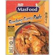 Instant Rendang Curry Paste MASFOOD Perencah Rendang Segera 200g